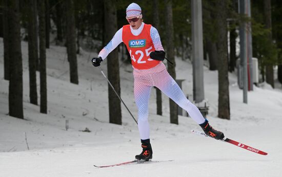 Russia Paralympians Winter Games Biathlon