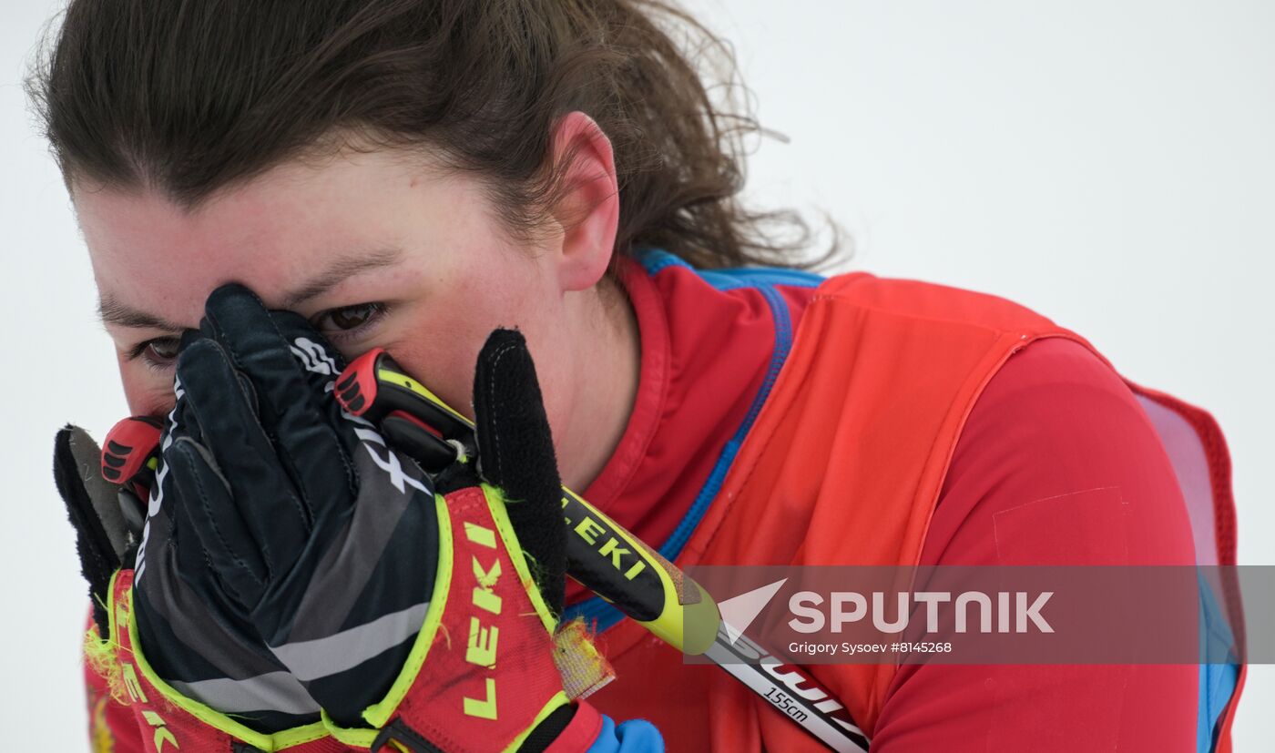 Russia Paralympians Winter Games Biathlon