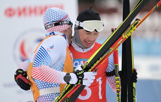 Russia Paralympians Winter Games Biathlon