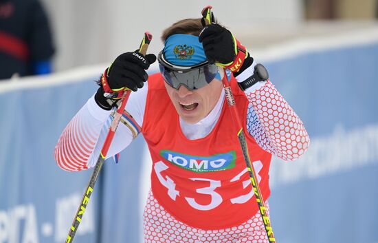 Russia Paralympians Winter Games Biathlon