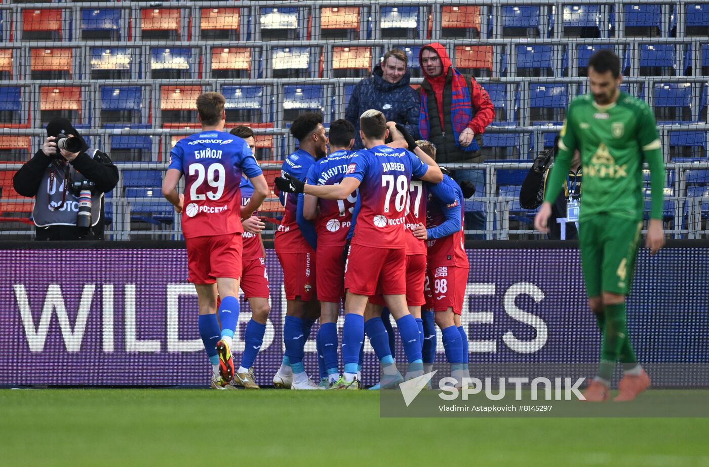 Russia Soccer Premier-League CSKA - Rubin