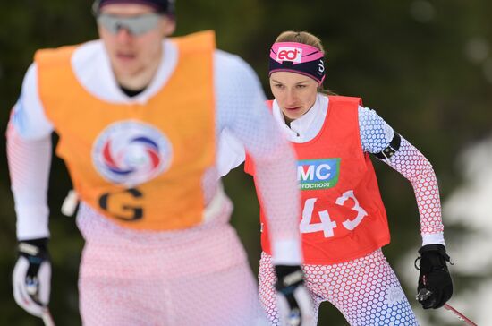 Russia Paralympians Winter Games Biathlon