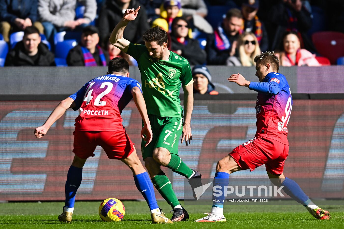 Russia Soccer Premier-League CSKA - Rubin