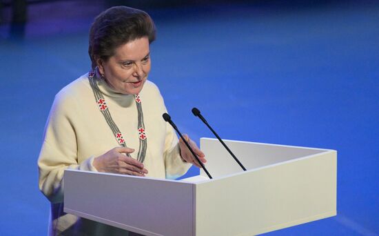 Russia Paralympians Winter Games Closing