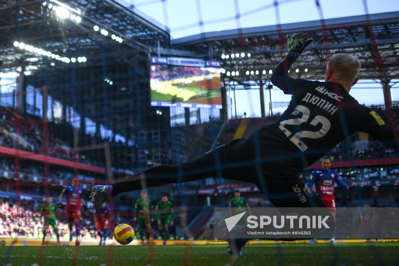 Russia Soccer Premier-League CSKA - Rubin