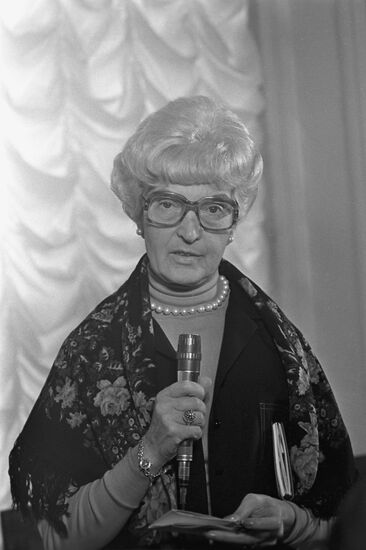 Meeting of representatives of Soviet Friendship Societies and Northern European countries in Leningrad