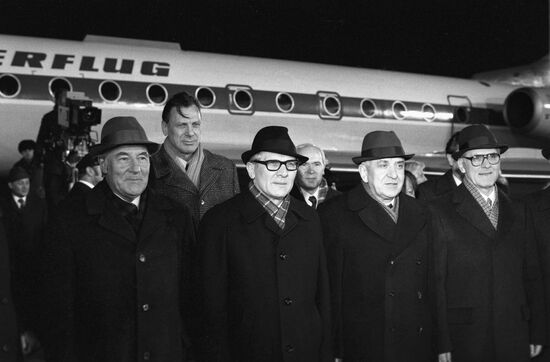Meeting of Warsaw Pact members' heads of state
