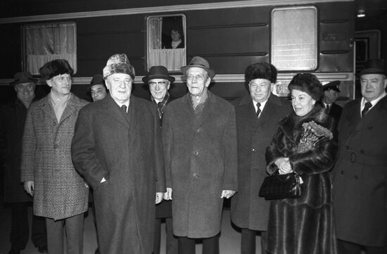 Meeting of Warsaw Pact members' heads of state