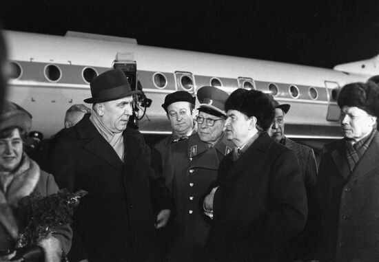 Meeting of Warsaw Pact members' heads of state