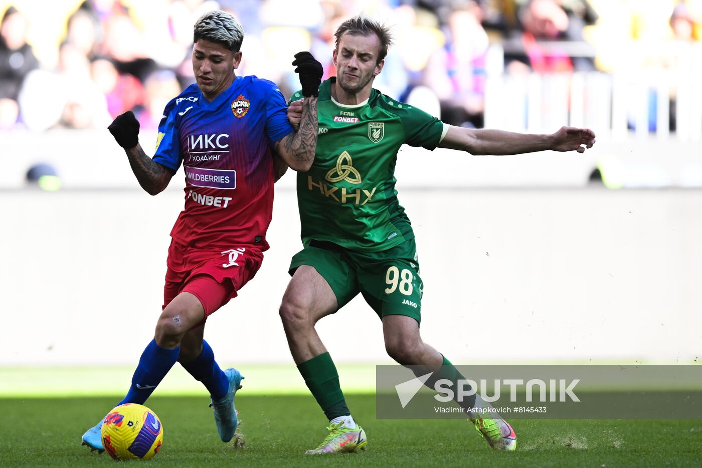 Russia Soccer Premier-League CSKA - Rubin