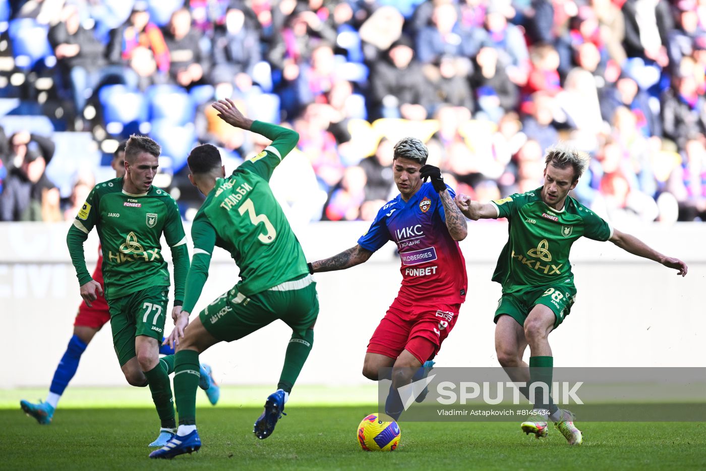 Russia Soccer Premier-League CSKA - Rubin