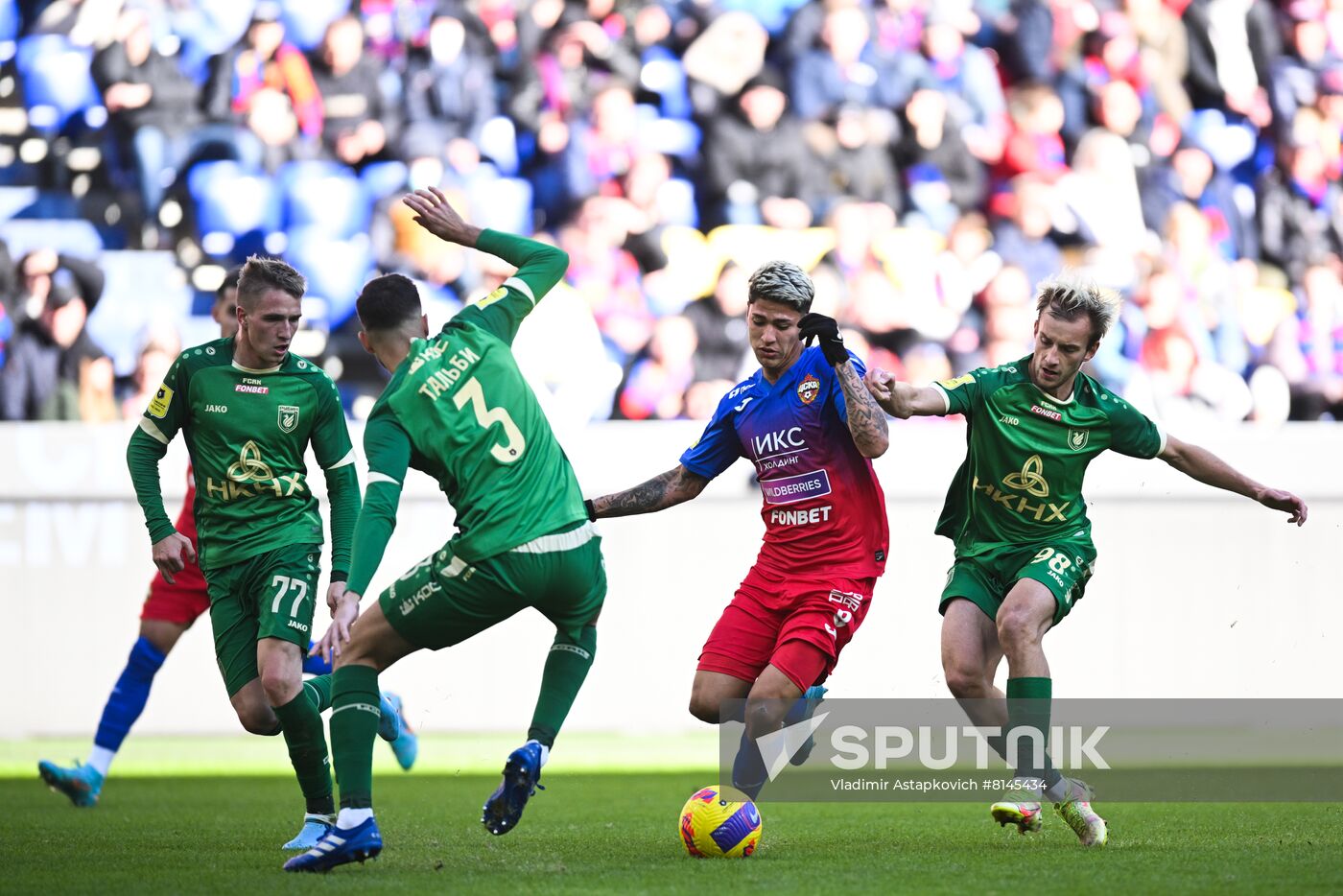 Russia Soccer Premier-League CSKA - Rubin