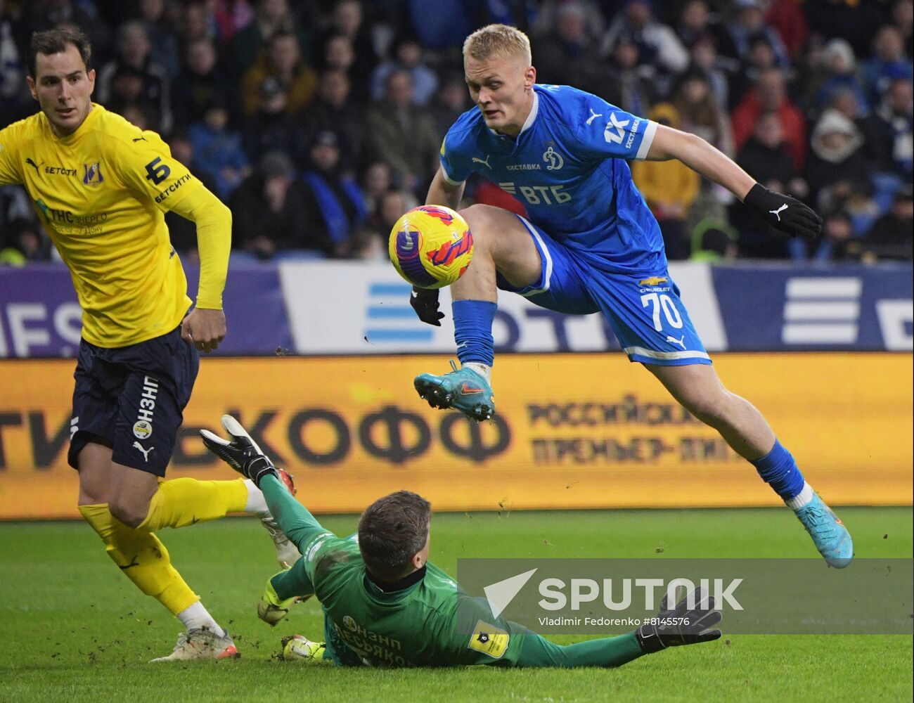 Russia Soccer Premier-League Dynamo - Rostov