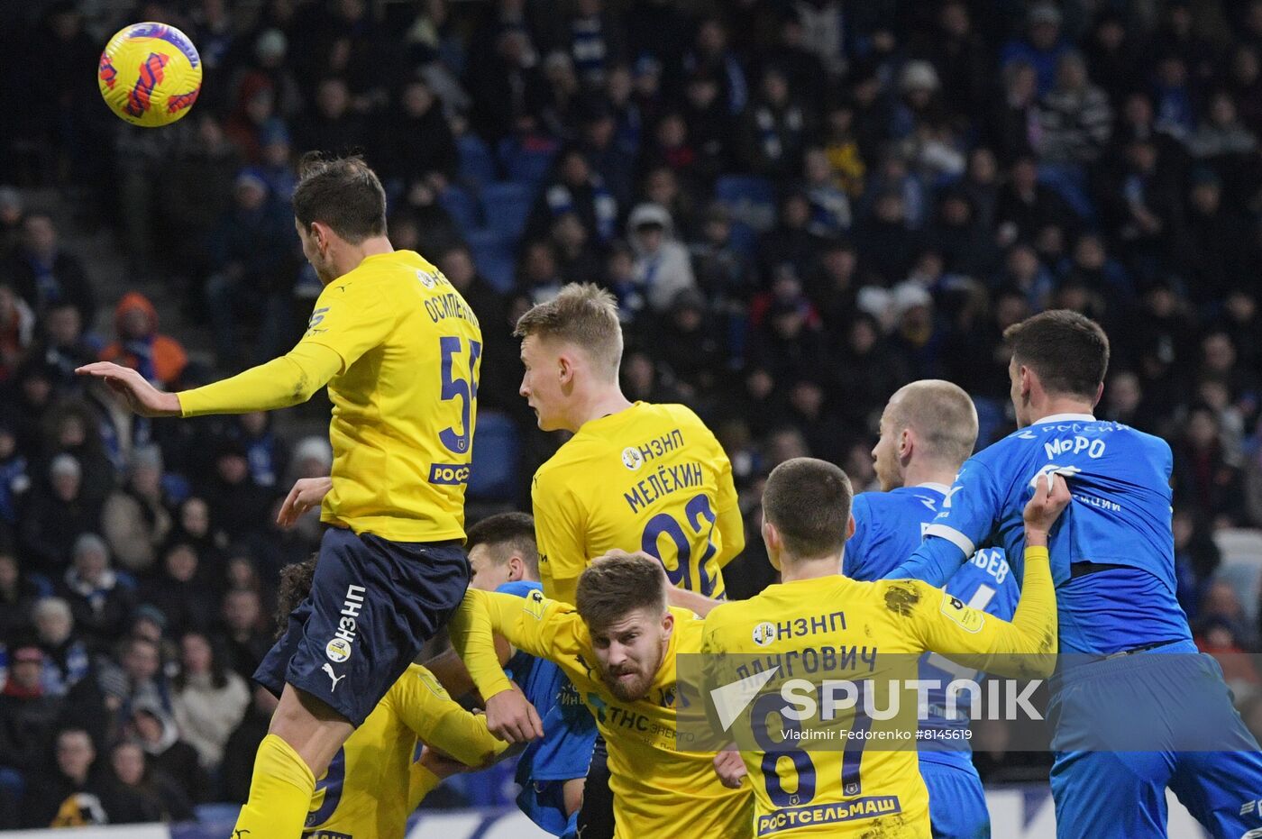 Russia Soccer Premier-League Dynamo - Rostov