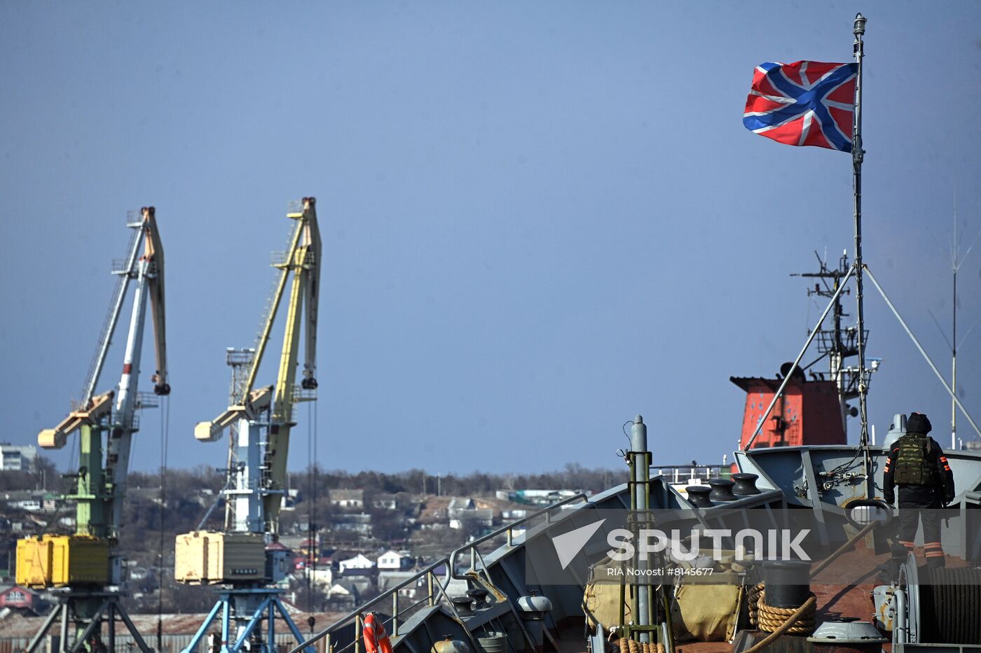 Ukraine Russia Naval Ship