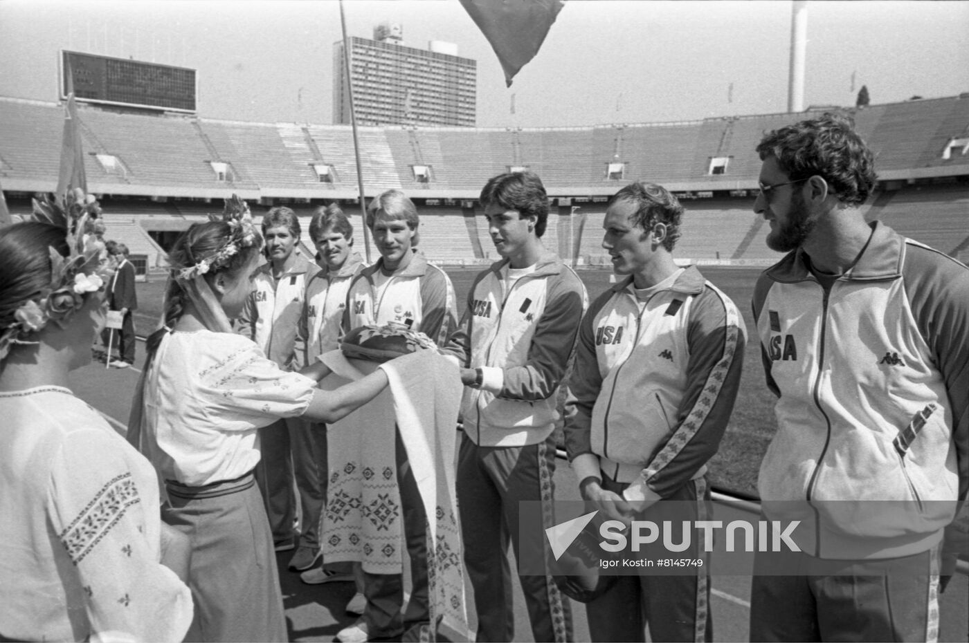 Soviet-US all-round track-and-field match