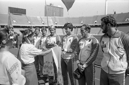 Soviet-US all-round track-and-field match