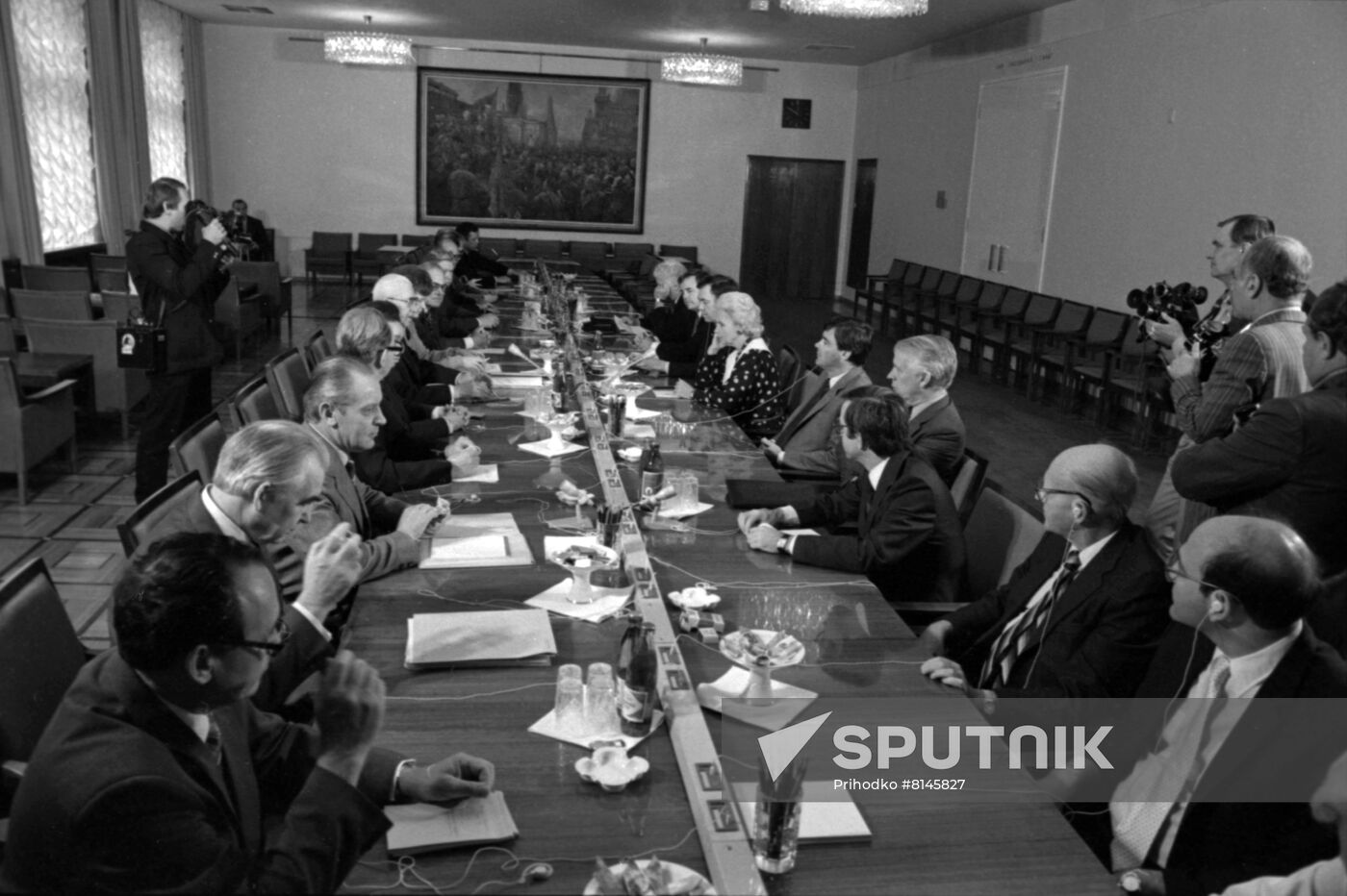 Canadian parliamentary delegation visits USSR