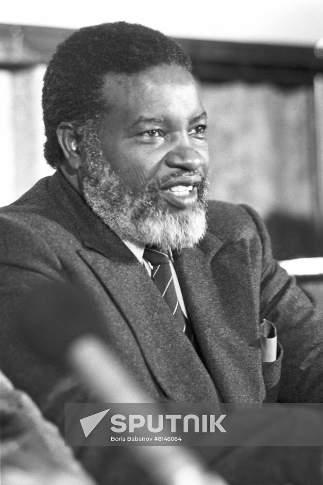 SWAPO President Sam Nujoma