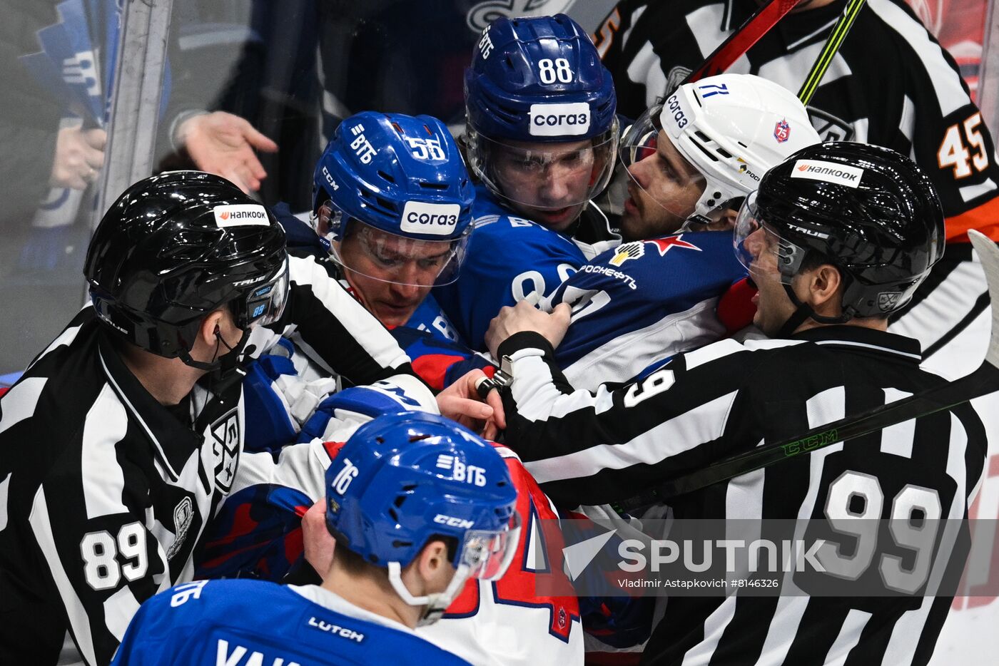 Russia Ice Hockey Kontinental League Dynamo - CSKA