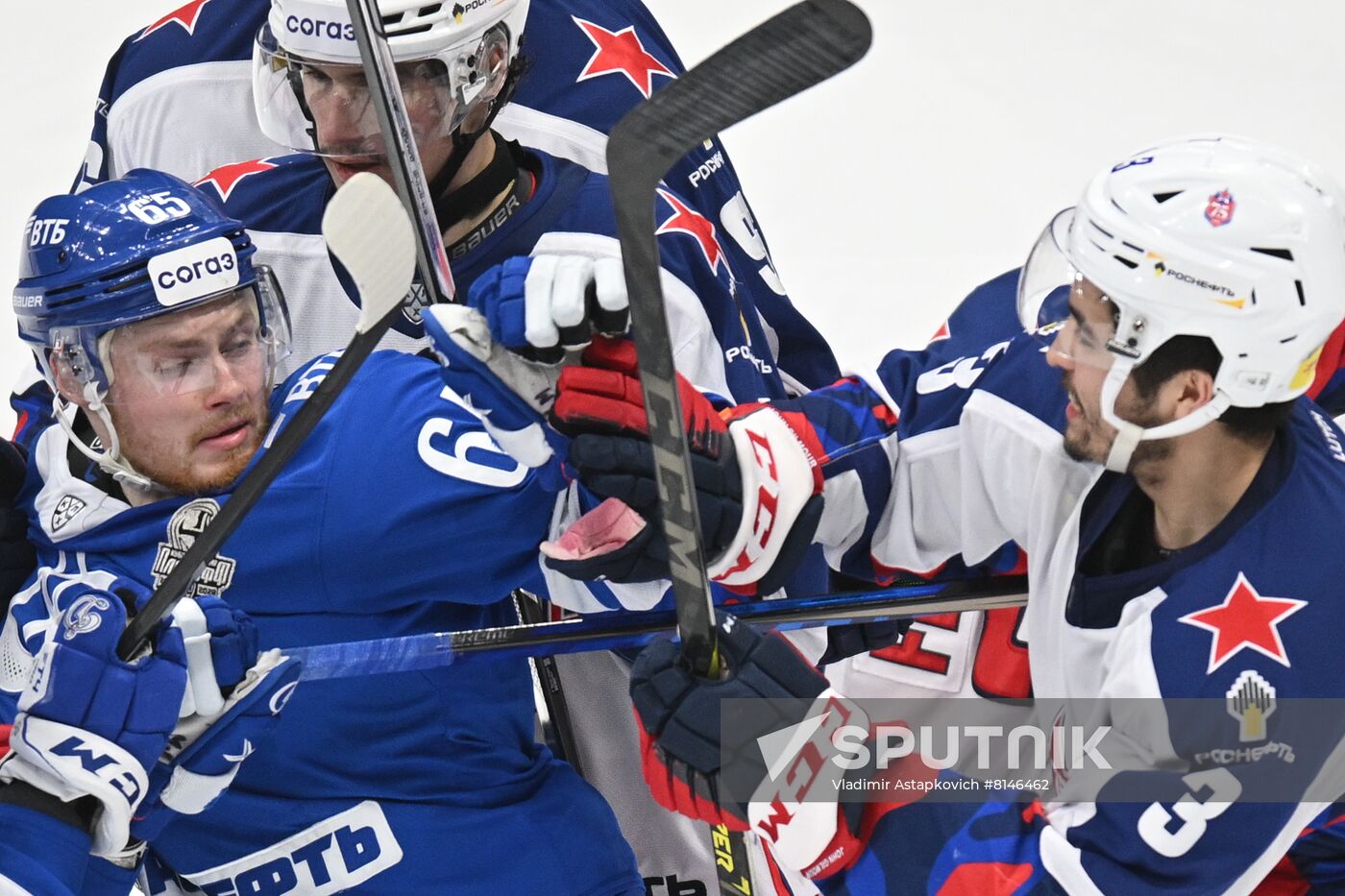 Russia Ice Hockey Kontinental League Dynamo - CSKA