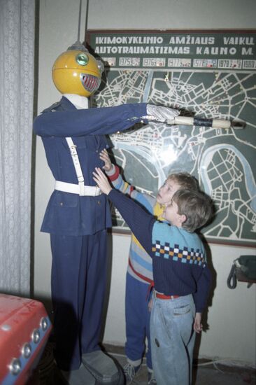 Children's Road Safety School in Kaunas