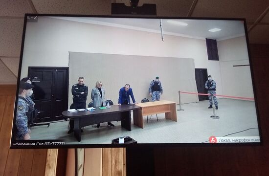 Russia Navalny New Case Trial