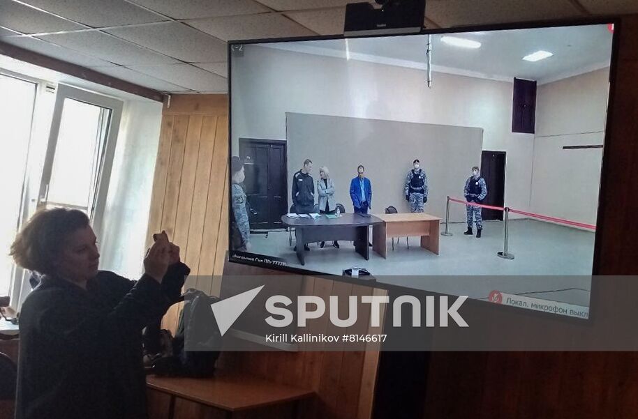 Russia Navalny New Case Trial