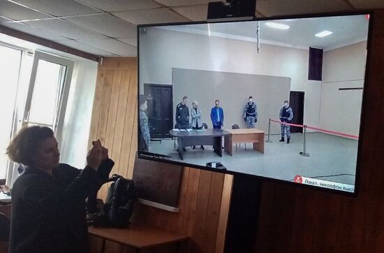 Russia Navalny New Case Trial