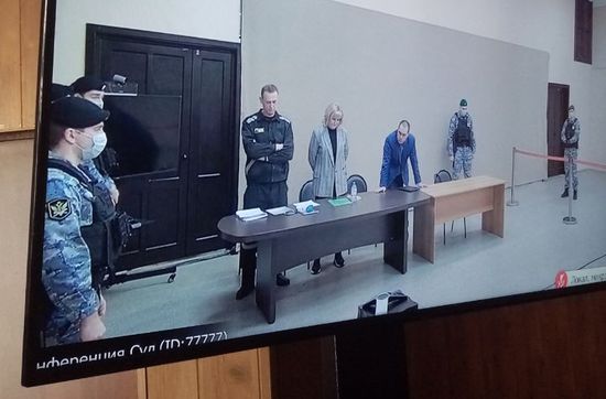 Russia Navalny New Case Trial