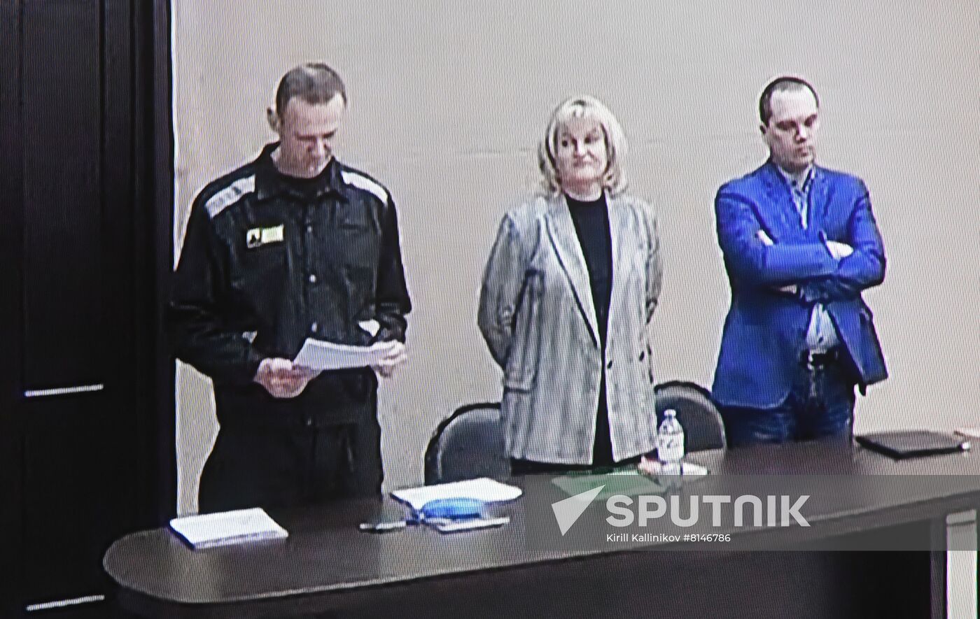 Russia Navalny New Case Trial