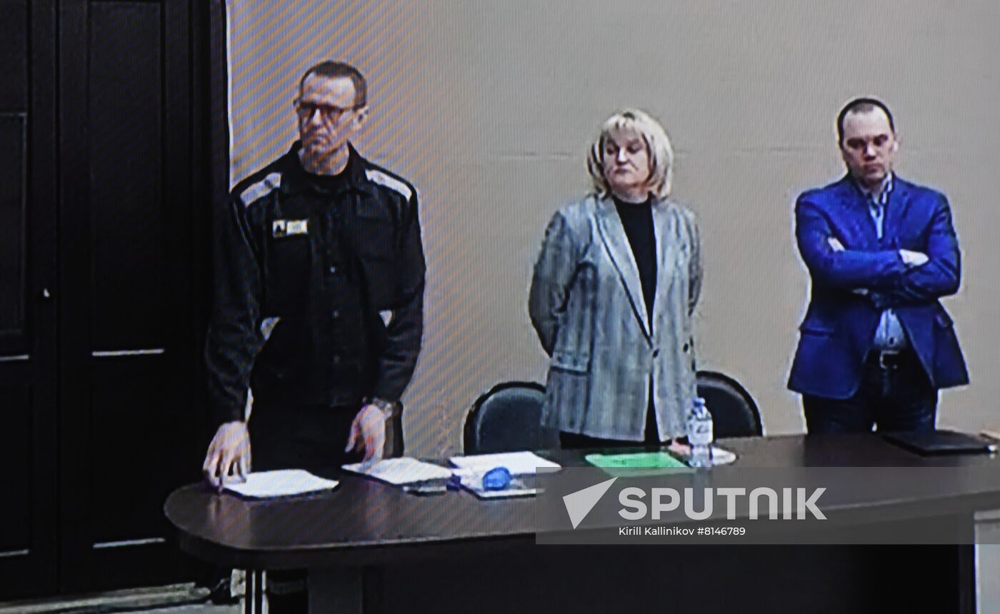 Russia Navalny New Case Trial