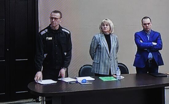 Russia Navalny New Case Trial