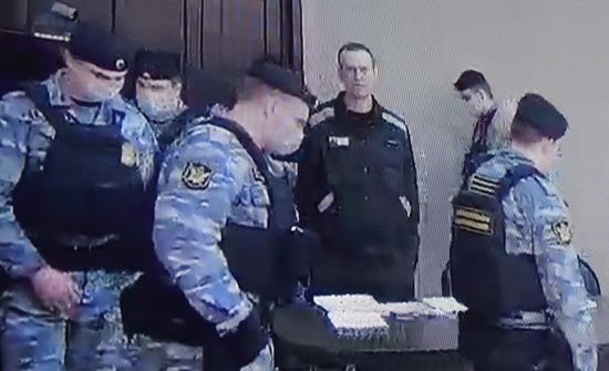Russia Navalny New Case Trial