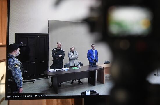 Russia Navalny New Case Trial