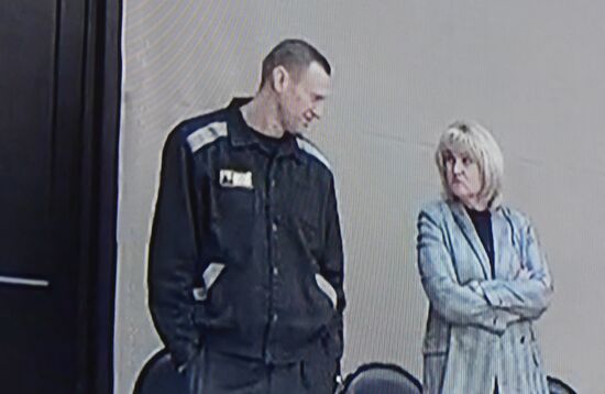 Russia Navalny New Case Trial