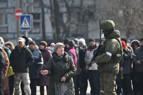 DPR LPR Russia Ukraine Military Operation 