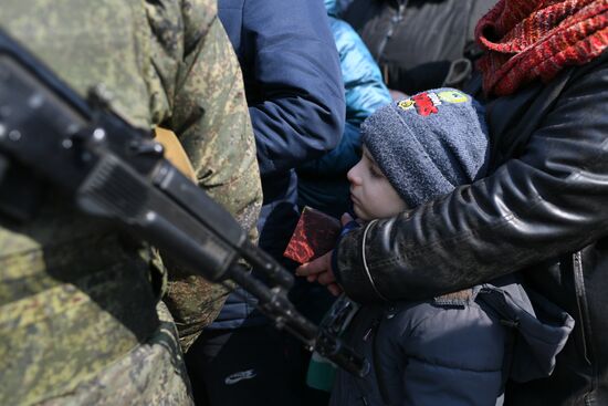 DPR LPR Russia Ukraine Military Operation 