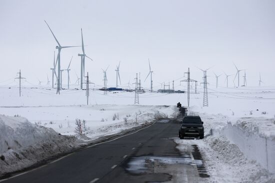 Russia Wind Farm Construction