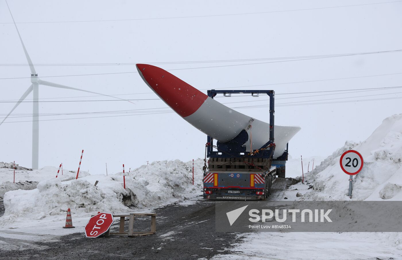 Russia Wind Farm Construction