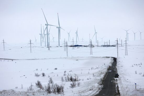 Russia Wind Farm Construction