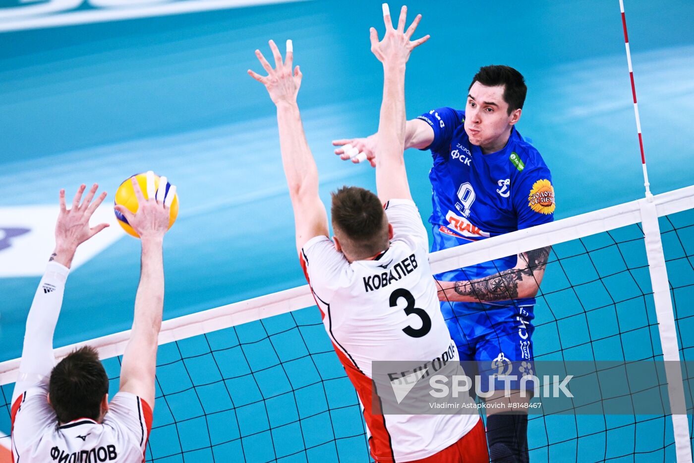 Russia Volleyball Super League Men Dinamo - Belogorie