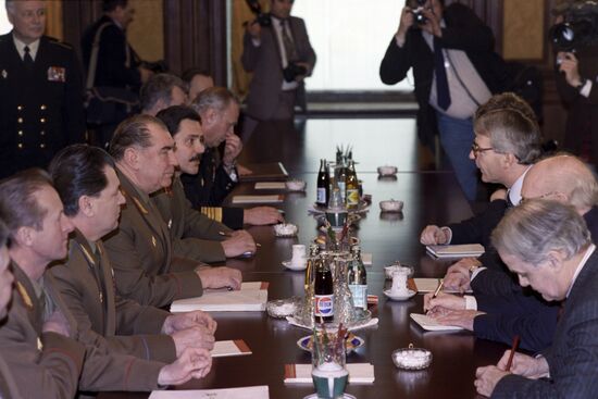 British Prime Minister John Major's visit to the USSR