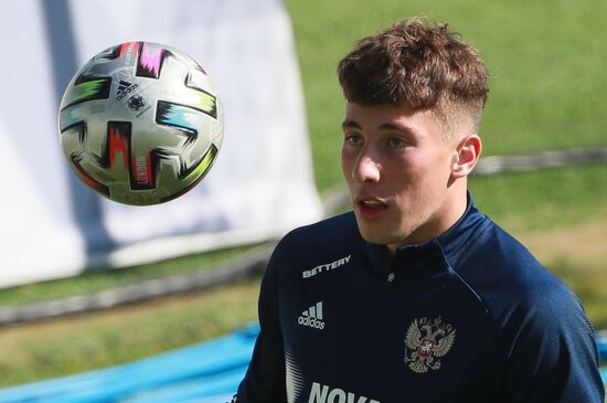 Russia Soccer Youth National Team Training