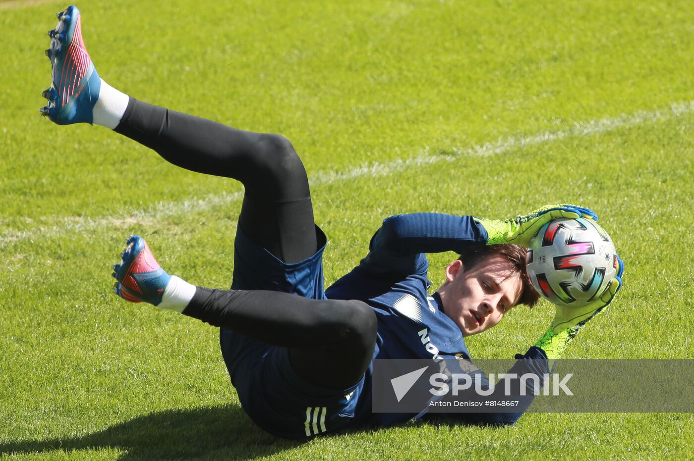 Russia Soccer Youth National Team Training