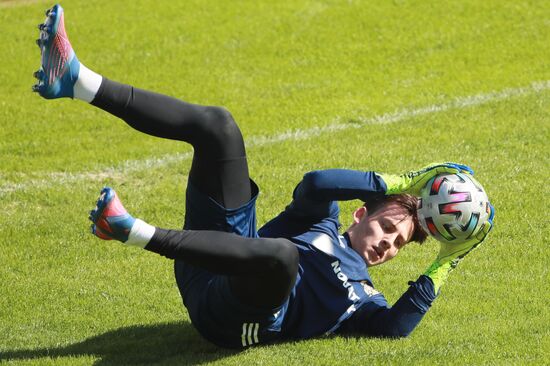 Russia Soccer Youth National Team Training