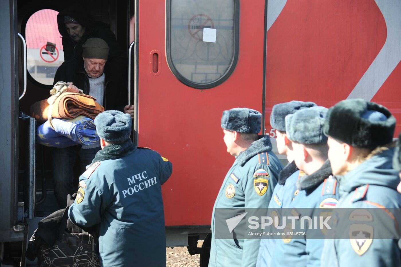 Russia DPR LPR Evacuees