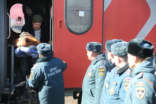 Russia DPR LPR Evacuees