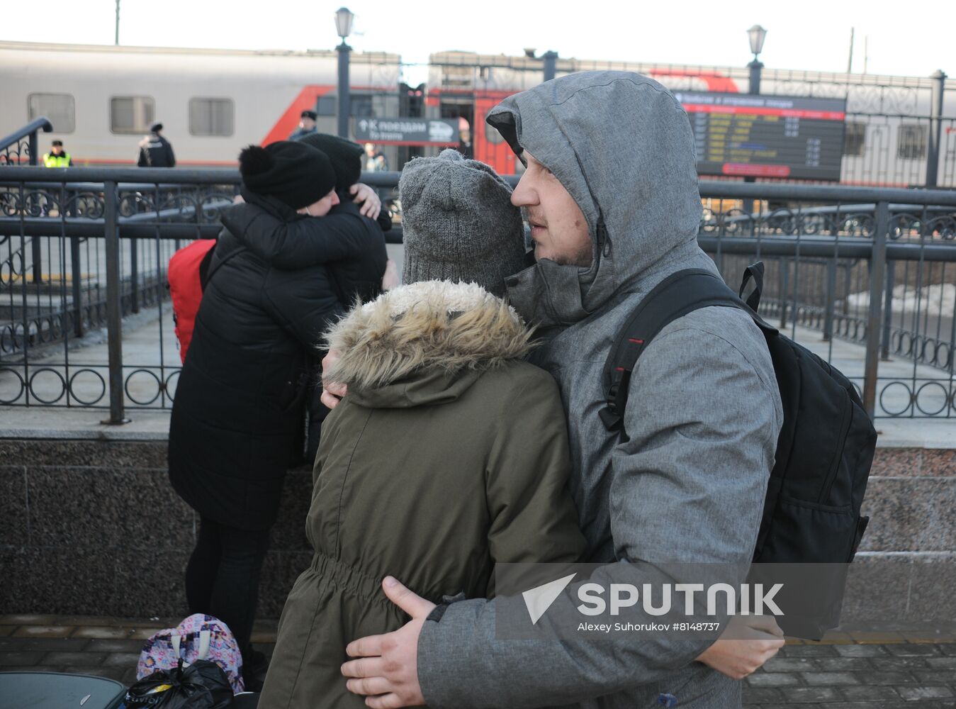 Russia DPR LPR Evacuees