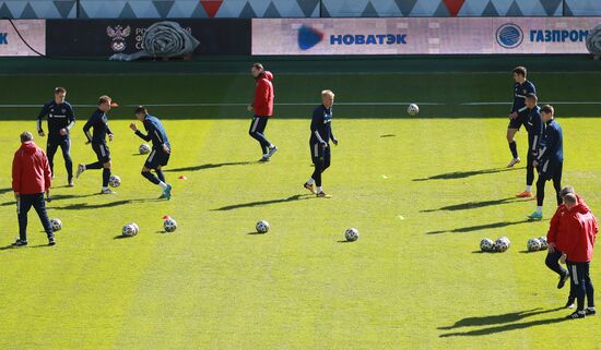 Russia Soccer Youth National Team Training